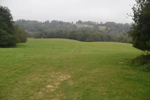 Photo along the High Weald Landscape Trail, a 90-mile long-distance path running from Horsham to Rye, south east England.