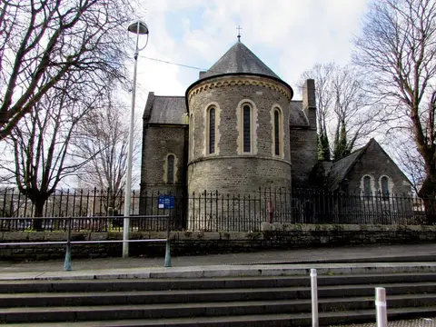 Photo of St Tydfil's Church, Merthyr Tydfil, a church in Merthyr Tydfil, south east Wales.