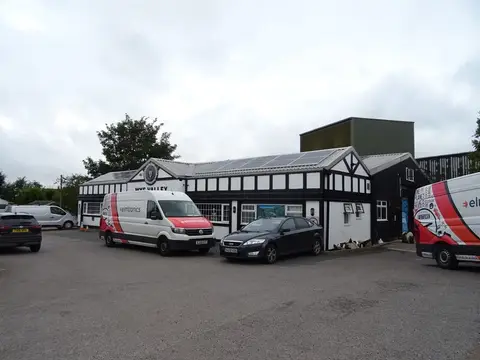 Photo of Wye Valley Brewery, a brewery near Stoke Lacy, Herefordshire, central England.