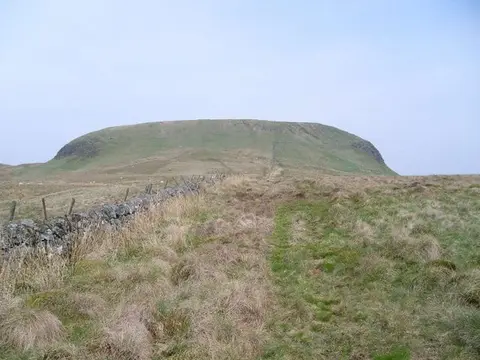 Photo: Duncolm, a 401m hill near Croftamie, West Dunbartonshire, central Scotland.
