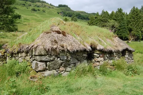 Photo of Auchindrain Township, a visitor attraction near Strachur, Argyll and Bute, the Scottish Highlands and Islands.