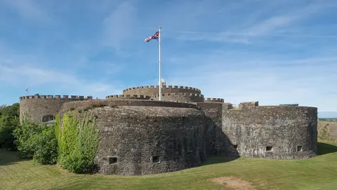 Photo of Deal Castle, an artillery fort in Kent, south east England.