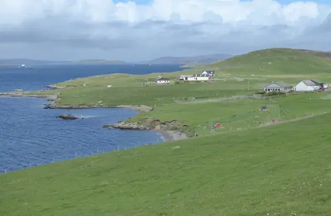 Photo of Trondra, an island in the Shetland Islands, the Scottish Highlands and Islands.