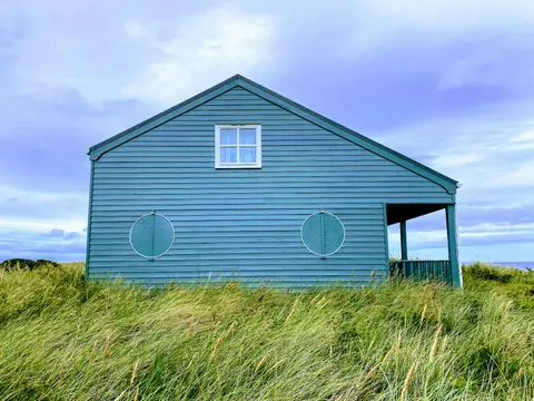 Photo of Low Newton-by-the-Sea, a village in Northumberland, north east England.