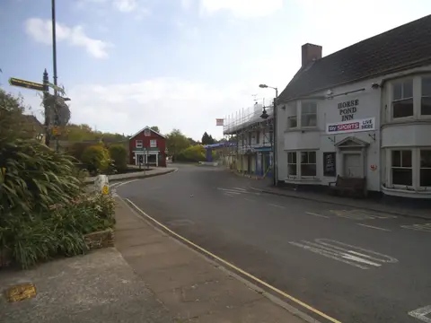 Photo of Castle Cary, a village in Somerset, south west England.