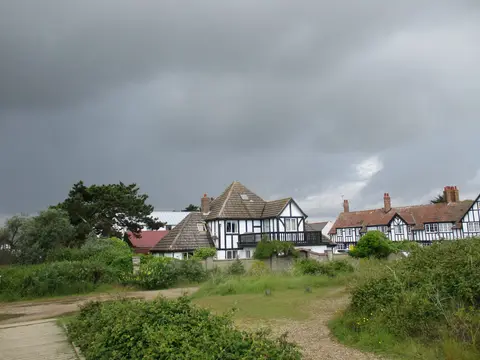 Photo of Thorpeness, a village in Suffolk, eastern England.