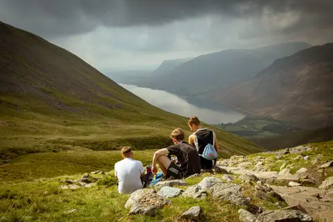 Photo of Wasdale, a country estate near Nether Wasdale in the Lake District, Cumbria, north west England.