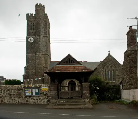 Photo of St Mary, Atherington, a church in Devon, south west England.