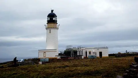 Photo of Cape Wrath Lighthouse, a lighthouse in Highland, the Scottish Highlands and Islands.