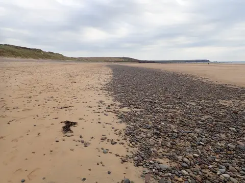 Photo of Freshwater West, a beach near Angle, Pembrokeshire, south west Wales.
