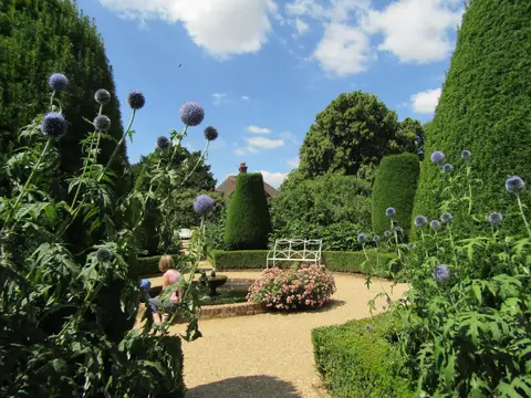 Photo of Mottisfont, a house & garden near Houghton, Hampshire, south east England.