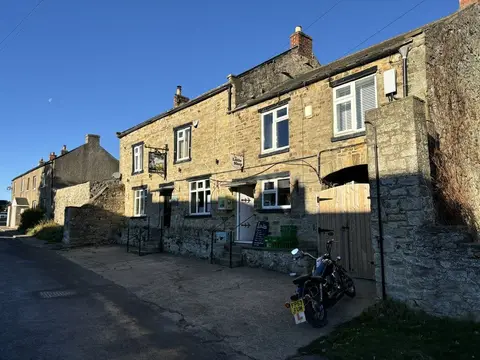 Photo of George & Dragon, a pub near Hudswell in the Yorkshire Dales, North Yorkshire, northern England.