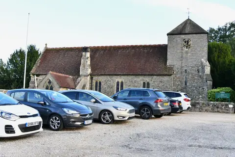 Photo of Slaugham, a village in the High Weald, West Sussex, south east England.
