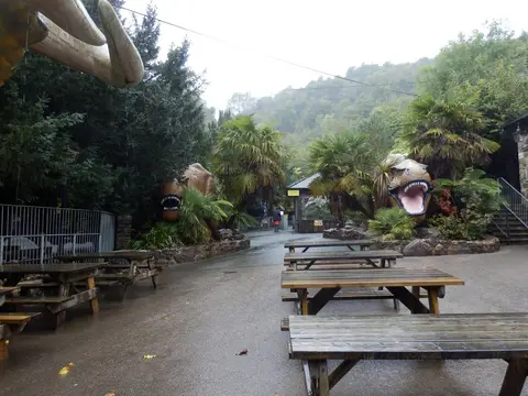 Photo of Dan-yr-Ogof Showcaves, a cave near Ystradfellte in Bannau Brycheiniog, the Powys, mid Wales.