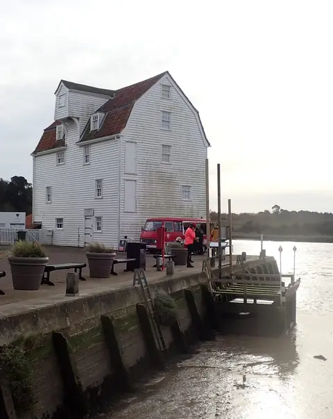Photo of Woodbridge Tide Mill, a watermill in Suffolk, eastern England.