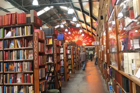 Photo of Barter Books, a visitor attraction near Alnwick, Northumberland, north east England.