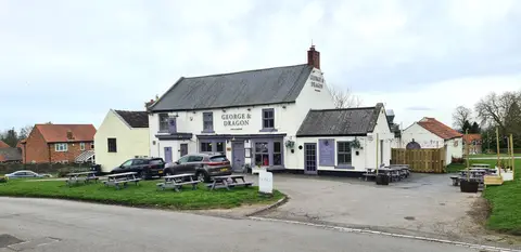 Photo of The George and Dragon (Heighington), a pub in County Durham, north east England.