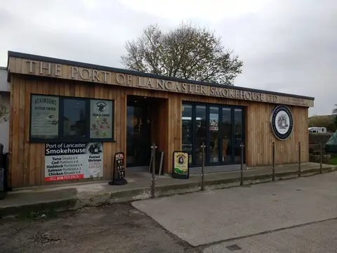 Photo of Port of Lancaster Smokehouse, a farm & farm shop near Glasson Dock, Lancashire, north west England.