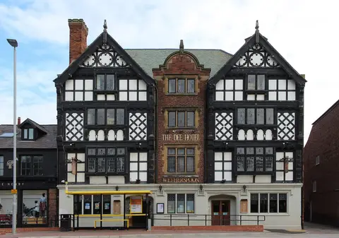 Photo of West Kirby, a village in Merseyside, north west England.