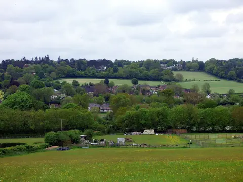 Photo of Great Missenden, a village in the Chilterns, Buckinghamshire, south east England.