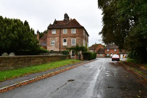 Photo of Little Missenden, a village in the Chilterns, Buckinghamshire, south east England.