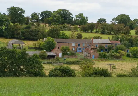 Photo of Spofforth, a village in North Yorkshire, northern England.