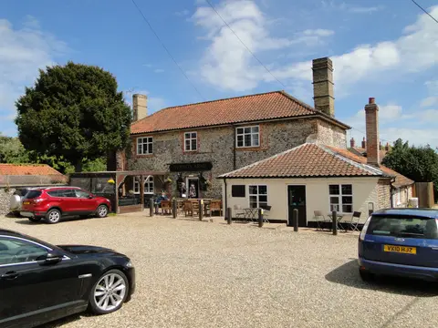 Photo of The Vernon Arms, a pub near Southrepps, Norfolk, eastern England.