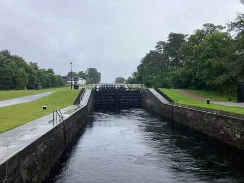 Photo of Neptune's Staircase, a landmark near Banavie, Highland, the Scottish Highlands and Islands.
