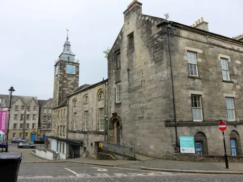 Photo of Stirling Old Town Jail, a visitor attraction in Stirling, central Scotland.