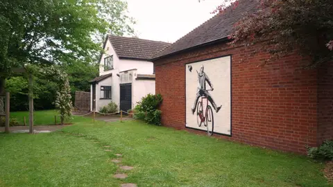 Photo of The Firs (Elgar Birthplace Museum), a house near Lower Broadheath, Worcestershire, central England.