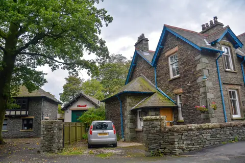 Photo of Patterdale, a village in the Lake District, Cumbria, north west England.