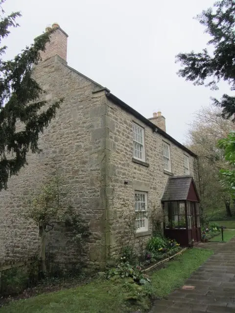 Photo of Cherryburn, a house & garden near Wylam, Northumberland, north east England.