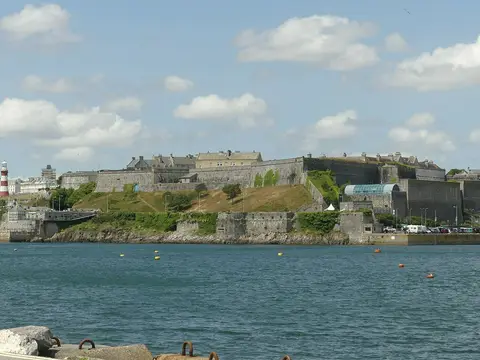 Photo of Royal Citadel, Plymouth, an artillery fort in Devon, south west England.