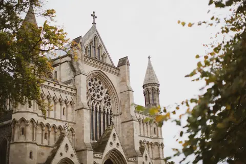 Photo of St Albans, a village in Hertfordshire, eastern England.