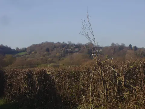 Photo of Crockham Hill, a country estate near Chiddingstone, Kent, south east England.