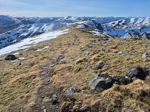 Photo: An Riabhachan, a 1,128m Munro in Highland, the Scottish Highlands and Islands.