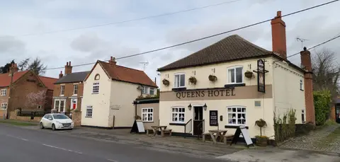 Photo of East Markham, a village in Nottinghamshire, central England.