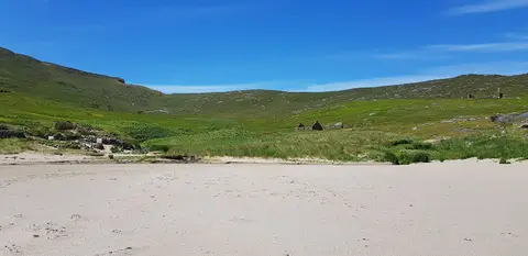 Photo of Mingulay, an island in Na h-Eileanan Siar, the Scottish Highlands and Islands.