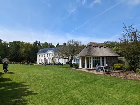 Photo of Stody Lodge Gardens, a garden in Norfolk, eastern England.