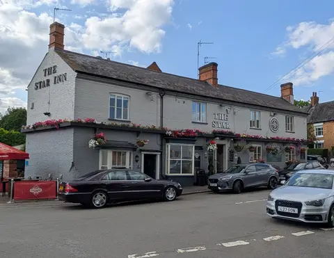 Photo of The Star Inn 1744, a pub near Thrussington, Leicestershire, central England.