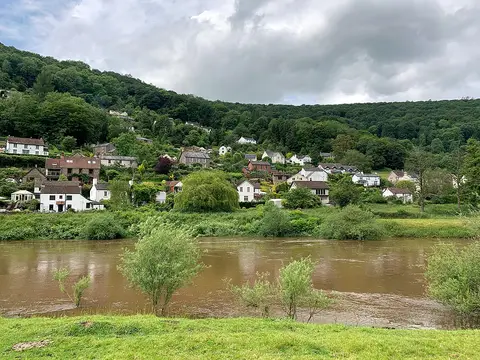 Photo of Llandogo, a village in the Wye Valley, Monmouthshire, south east Wales.