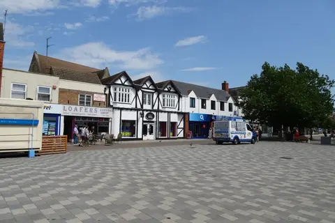 Photo of Wisbech, a village in Cambridgeshire, eastern England.