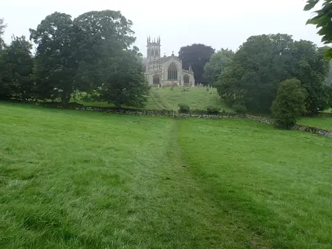 Photo of St Andrew's Church (Aysgarth), a church in the Yorkshire Dales, North Yorkshire, northern England.