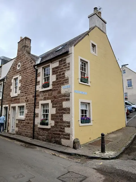 Photo of Cellardyke, a village in Fife, central Scotland.