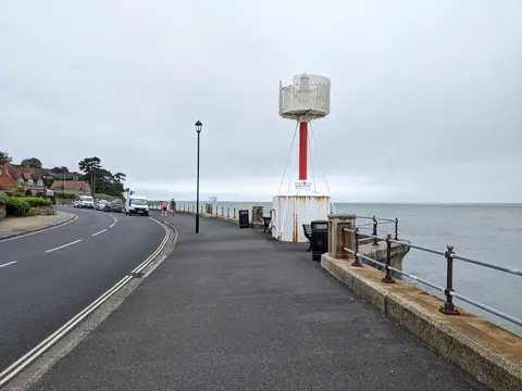 Photo along the Isle of Wight Coastal Path, a 68-mile long-distance path in south east England.