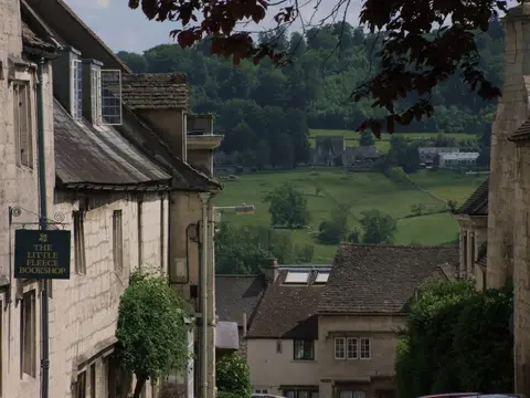 Photo of Little Fleece, a house & garden near Painswick in the Cotswolds, Gloucestershire, south west England.