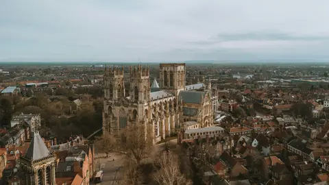 Photo of York, a village in North Yorkshire, northern England.