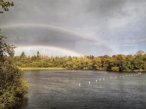 Photo of Bolam Lake Country Park, a country park near Morpeth, Northumberland, north east England.