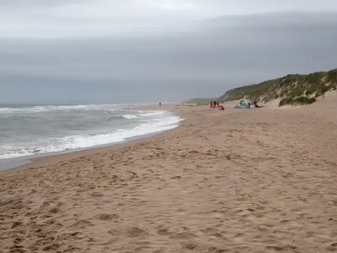 Photo of Balmedie Beach, a beach near Newburgh, Aberdeenshire, north east Scotland.