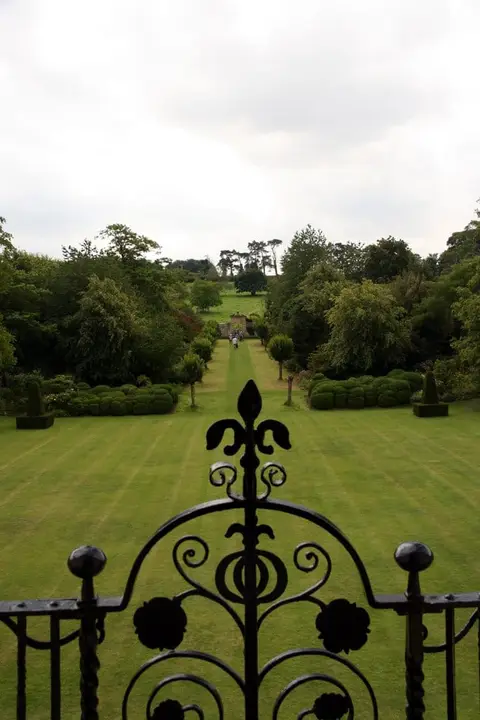 Photo of Nunnington Hall, a Grade II registered house & garden near Harome in the Howardian Hills, North Yorkshire, northern England.